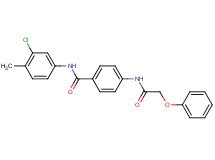 N-(3-chloro-4-methylphenyl)-4-[(phenoxyacetyl)amino]benzamide