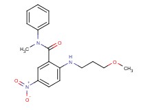 2-[(3-methoxypropyl)amino]-N-methyl-5-nitro-N-phenylbenzamide