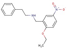 N-(2-ethoxy-5-nitrobenzyl)-2-phenylethanamine hydrochloride