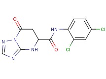 N-(2,4-dichlorophenyl)-7-oxo-4,5,6,7-tetrahydro[1,2,4]triazolo[1,5-a]pyrimidine-5-carboxamide