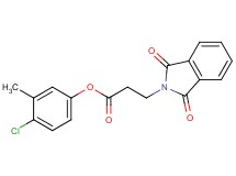 4-chloro-3-methylphenyl 3-(1,3-dioxo-1,3-dihydro-2H-isoindol-2-yl)propanoate