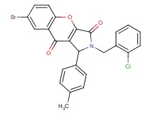 7-bromo-2-(2-chlorobenzyl)-1-(4-methylphenyl)-1,2-dihydrochromeno[2,3-c]pyrrole-3,9-dione