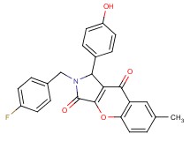 2-(4-fluorobenzyl)-1-(4-hydroxyphenyl)-7-methyl-1,2-dihydrochromeno[2,3-c]pyrrole-3,9-dione