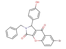2-benzyl-7-bromo-1-(4-hydroxyphenyl)-1,2-dihydrochromeno[2,3-c]pyrrole-3,9-dione