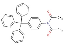 N-acetyl-N-(4-tritylphenyl)acetamide