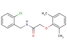 N-(2-chlorobenzyl)-2-(2,6-dimethylphenoxy)acetamide