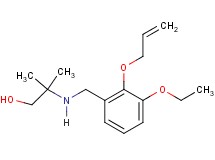 2-{[2-(allyloxy)-3-ethoxybenzyl]amino}-2-methyl-1-propanol hydrochloride