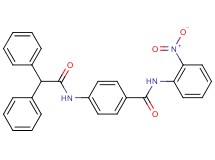 4-[(diphenylacetyl)amino]-N-(2-nitrophenyl)benzamide