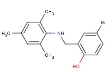 4-bromo-2-[(mesitylamino)methyl]phenol