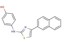 4-{[4-(2-naphthyl)-1,3-thiazol-2-yl]amino}phenol