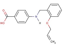 4-{[2-(allyloxy)benzyl]amino}benzoic acid