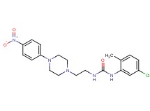 N-(5-chloro-2-methylphenyl)-N'-{2-[4-(4-nitrophenyl)-1-piperazinyl]ethyl}urea