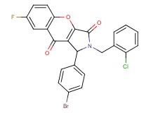 1-(4-bromophenyl)-2-(2-chlorobenzyl)-7-fluoro-1,2-dihydrochromeno[2,3-c]pyrrole-3,9-dione