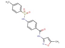N-(5-methyl-3-isoxazolyl)-4-{[(4-methylphenyl)sulfonyl]amino}benzamide