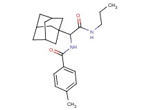 N-[1-(1-adamantyl)-2-oxo-2-(propylamino)ethyl]-4-methylbenzamide
