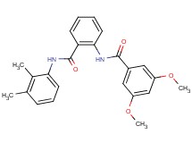 N-(2-{[(2,3-dimethylphenyl)amino]carbonyl}phenyl)-3,5-dimethoxybenzamide
