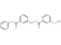 3-(phenoxycarbonyl)benzyl 3-methoxybenzoate