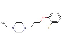1-ethyl-4-[3-(2-fluorophenoxy)propyl]piperazine oxalate