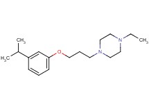 1-ethyl-4-[3-(3-isopropylphenoxy)propyl]piperazine oxalate