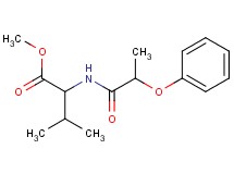 methyl N-(2-phenoxypropanoyl)valinate