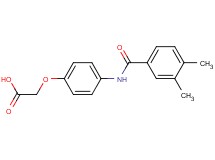 {4-[(3,4-dimethylbenzoyl)amino]phenoxy}acetic acid
