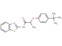 N-1,3-benzothiazol-2-yl-2-(4-tert-butylphenoxy)propanamide