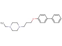 1-[3-(4-biphenylyloxy)propyl]-4-ethylpiperazine