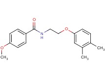 N-[2-(3,4-dimethylphenoxy)ethyl]-4-methoxybenzamide