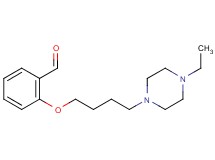 2-[4-(4-ethyl-1-piperazinyl)butoxy]benzaldehyde oxalate