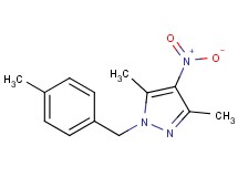 3,5-dimethyl-1-(4-methylbenzyl)-4-nitro-1H-pyrazole