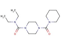 N,N-diethyl-4-(1-piperidinylcarbonyl)-1-piperazinecarboxamide