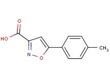 5-(4-methylphenyl)-3-isoxazolecarboxylic acid