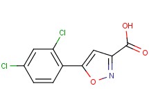 5-(2,4-dichlorophenyl)-3-isoxazolecarboxylic acid