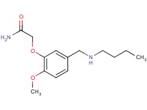 2-{5-[(butylamino)methyl]-2-methoxyphenoxy}acetamide hydrochloride