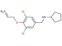 N-[4-(allyloxy)-3,5-dichlorobenzyl]cyclopentanamine hydrochloride