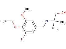 2-[(3-bromo-4-ethoxy-5-methoxybenzyl)amino]-2-methyl-1-propanol