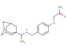 2-[4-({[1-(1-adamantyl)ethyl]amino}methyl)phenoxy]acetamide hydrochloride