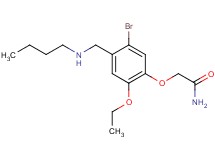 2-{5-bromo-4-[(butylamino)methyl]-2-ethoxyphenoxy}acetamide