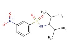 N-(1-isopropyl-2-methylpropyl)-3-nitrobenzenesulfonamide