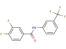 3,4-difluoro-N-[3-(trifluoromethyl)phenyl]benzamide
