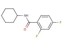 N-cyclohexyl-2,4-difluorobenzamide