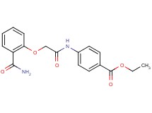 ethyl 4-({[2-(aminocarbonyl)phenoxy]acetyl}amino)benzoate