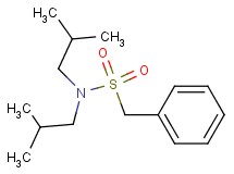 N,N-diisobutyl-1-phenylmethanesulfonamide