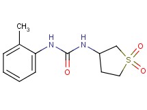 N-(1,1-dioxidotetrahydro-3-thienyl)-N'-(2-methylphenyl)urea