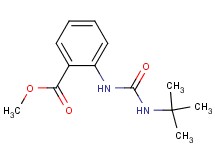 methyl 2-{[(tert-butylamino)carbonyl]amino}benzoate