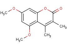 5,7-dimethoxy-3,4-dimethyl-2H-chromen-2-one