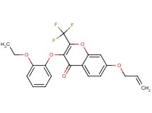 7-(allyloxy)-3-(2-ethoxyphenoxy)-2-(trifluoromethyl)-4H-chromen-4-one