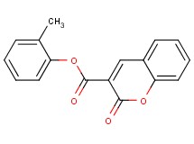 2-methylphenyl 2-oxo-2H-chromene-3-carboxylate