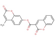 4-methyl-2-oxo-2H-chromen-7-yl 2-oxo-2H-chromene-3-carboxylate