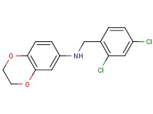 (2,4-dichlorobenzyl)2,3-dihydro-1,4-benzodioxin-6-ylamine